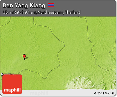 Physical 3D Map of Ban Yang Klang