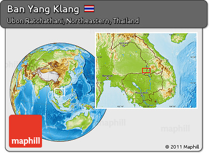 Physical Location Map of Ban Yang Klang