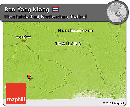 Physical Panoramic Map of Ban Yang Klang
