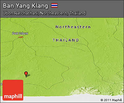 Physical Panoramic Map of Ban Yang Klang