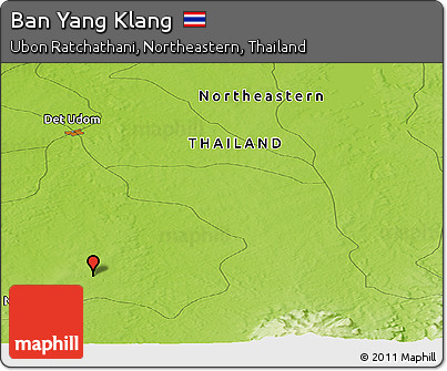 Physical Panoramic Map of Ban Yang Klang