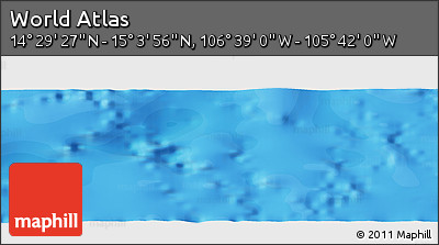 Political Panoramic Map of the Area around 14° 46' 42" N, 106° 10' 30" W