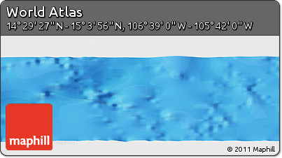 Political Panoramic Map of the Area around 14° 46' 42" N, 106° 10' 30" W