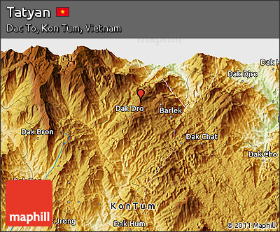 Physical 3D Map of Tatyan