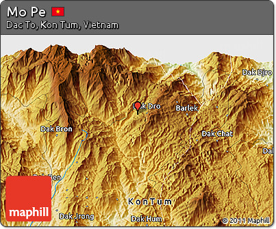 Physical 3D Map of Mo Pe