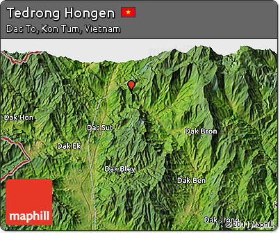 Satellite 3D Map of Tedrong Hongen