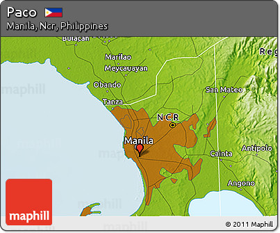 Physical 3D Map of Paco