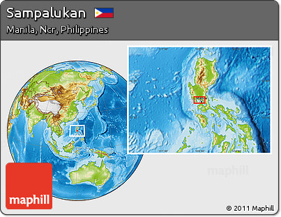 Physical Location Map of Sampalukan
