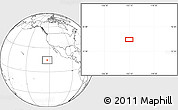 Blank Location Map of the area around 14° 46' 42" N, 123° 10' 30" W