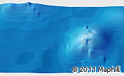 Political 3D Map of the area around 14° 46' 42" N, 163° 16' 30" E