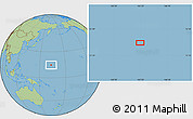 Savanna Style Location Map of the area around 14° 46' 42" N, 163° 16' 30" E
