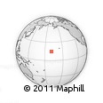 Outline Map of the Area around 14° 46' 42" N, 169° 4' 29" W, rectangular outline