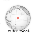 Outline Map of the Area around 14° 46' 42" N, 169° 55' 30" W, rectangular outline