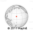 Outline Map of the Area around 14° 46' 42" N, 178° 34' 29" E, rectangular outline