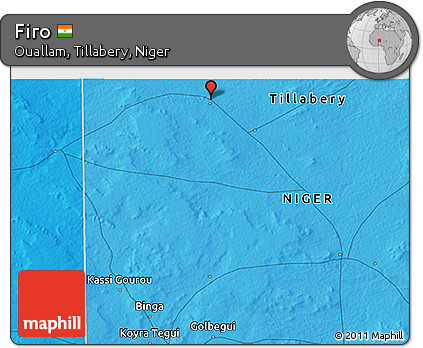 Political 3D Map of Firo