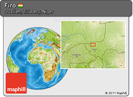 Physical Location Map of Firo