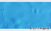 Physical 3D Map of the area around 14° 46' 42" N, 20° 19' 30" W
