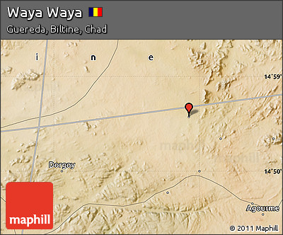 Satellite Map of Waya Waya