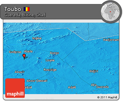 Political Panoramic Map of Toubo