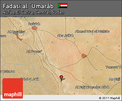 Satellite 3D Map of Fadasi Al `Umarāb