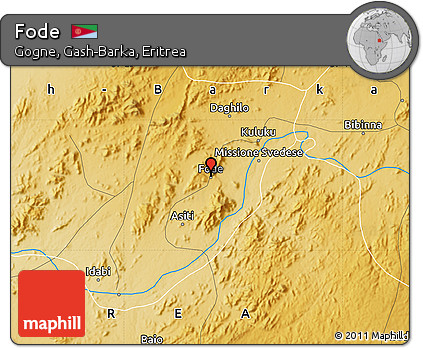 Physical Map of Fode