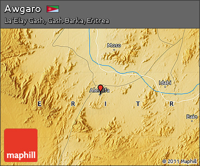 Physical Map of Awgaro