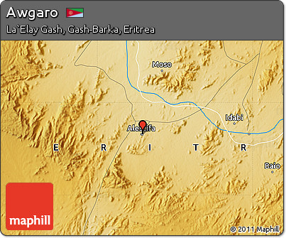 Physical Map of Awgaro