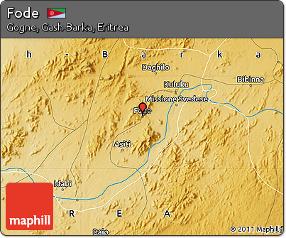 Physical Map of Fode