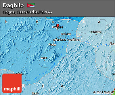 Political Map of Daghilo