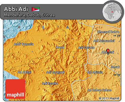 Political Map of Abbi Adi
