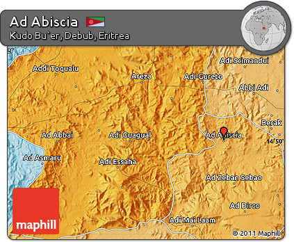 Political Map of Ad Abiscia
