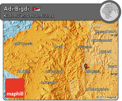 Political Map of Adi-Bigdi