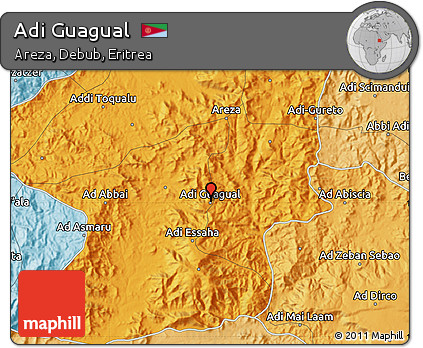 Political Map of Adi Guagual