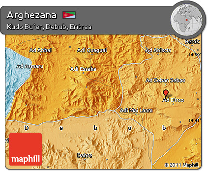 Political Map of Arghezana