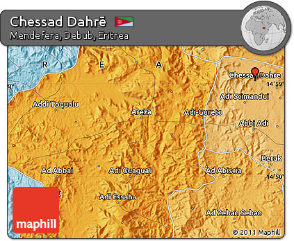 Political Map of Chessad Dahrē