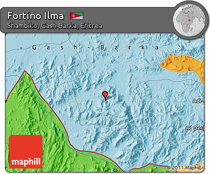 Political Map of Fortino Ilma
