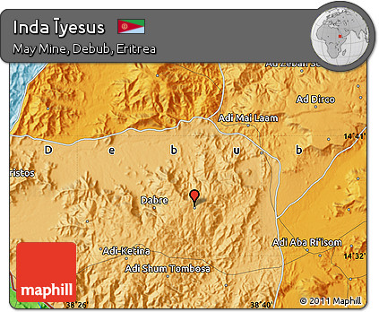 Political Map of Inda Īyesus
