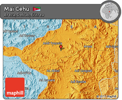 Political Map of Mai Cehu
