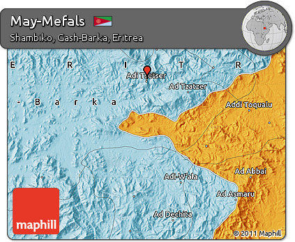 Political Map of May-Mefals