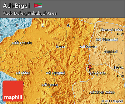 Political Map of Adi-Bigdi