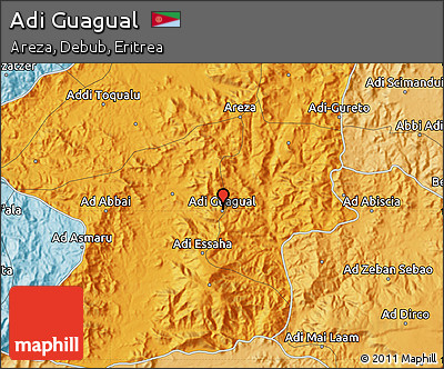 Political Map of Adi Guagual