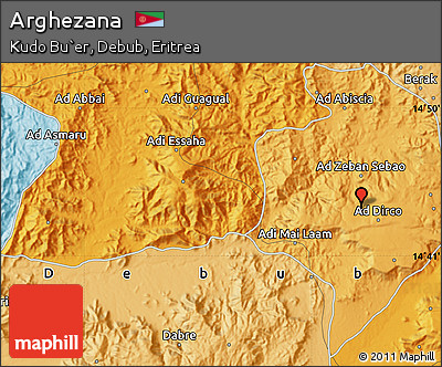 Political Map of Arghezana