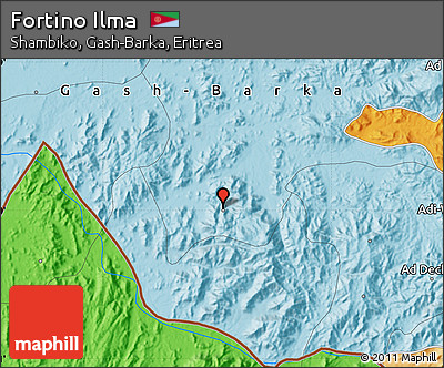Political Map of Fortino Ilma
