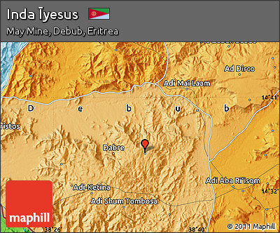 Political Map of Inda Īyesus