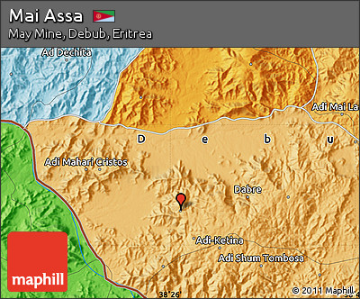 Political Map of Mai Assa