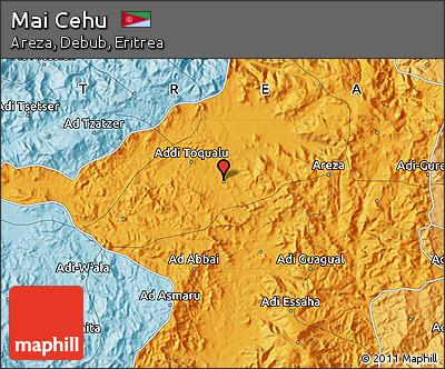 Political Map of Mai Cehu