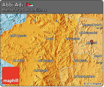 Political Map of Abbi Adi