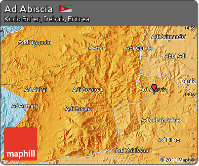 Political Map of Ad Abiscia