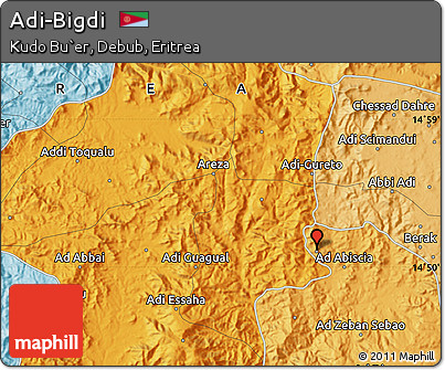 Political Map of Adi-Bigdi