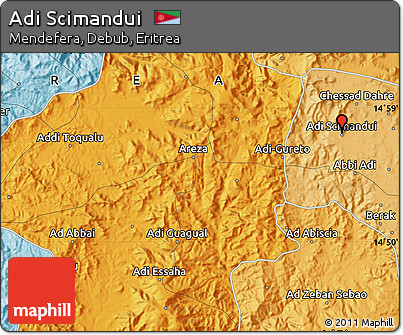 Political Map of Adi Scimandui